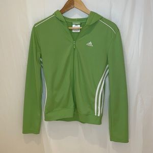 GREEN ADIDAS JACKET